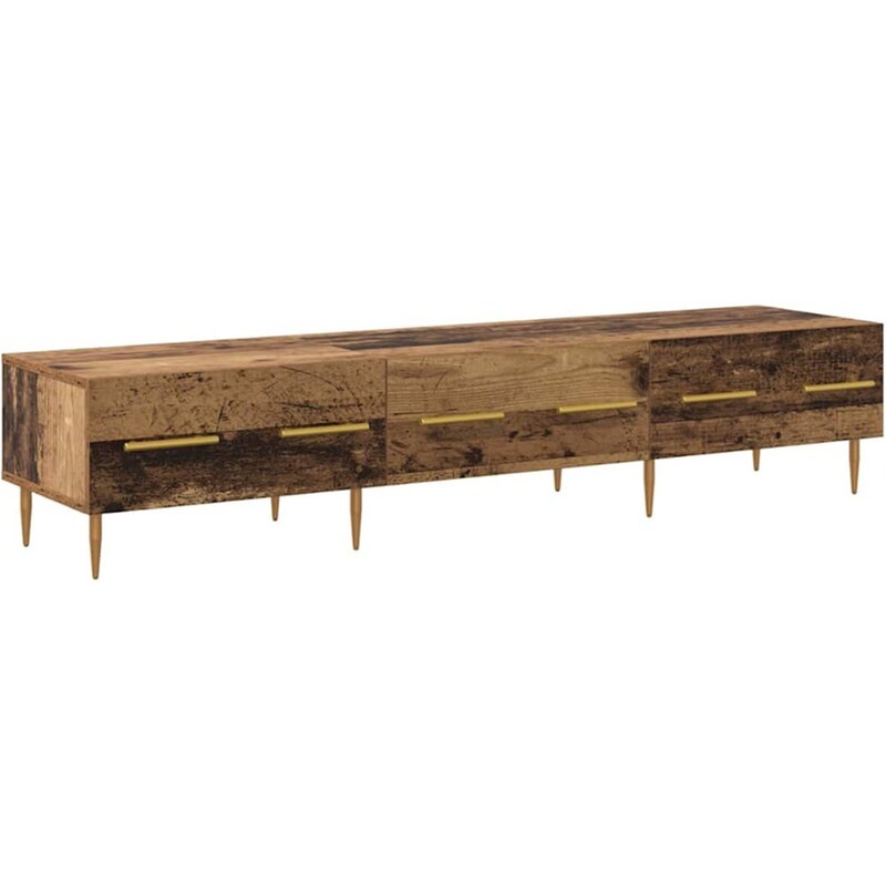Έπιπλο Τηλεόρασης VidaXL 150 x 36 x 30 cm - Παλαιωμένο Ξύλο