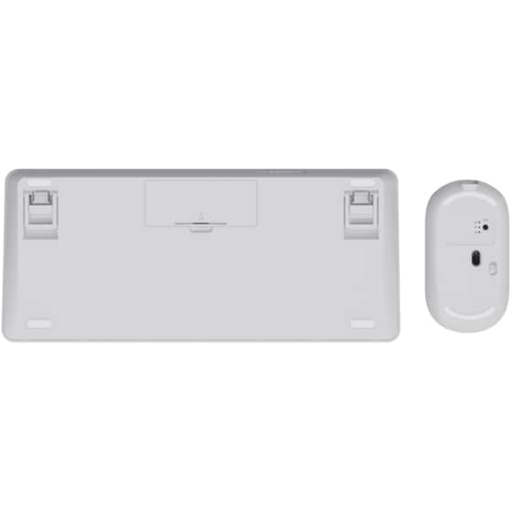 Trust Lyra Ασύρματο Σετ Πληκτρολόγιο & Ποντίκι Λευκό (US) image 5