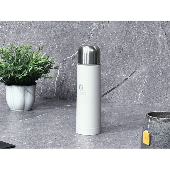 Μπουκάλι Θερμός Berlinger Haus Aspen Collection Ανοξείδωτο Γκρι 1L image 5