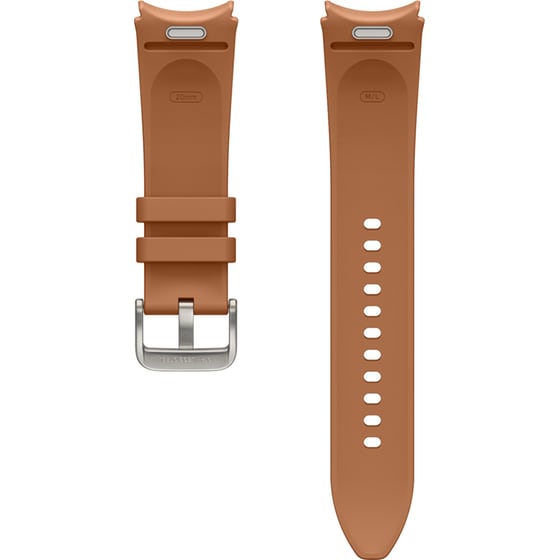 Λουράκι Samsung Hybrid Eco-Leather M/L για Samsung Galaxy Watch6 Classic - Camel image 1
