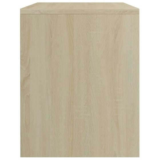 Τραπεζάκι Κομοδίνο Vidaxl από Μοριοσανίδα 40x30x40cm  - Sonoma/Δρυς image 5