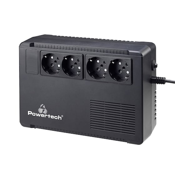 Powertech Ups Line Interactive Pt-950c, 950va/570w, 4x Schuko image 0