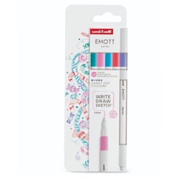 Μαρκαδόρος Σχεδίου Uni Candy Pop Emott 0.4mm (5 Τεμάχια)