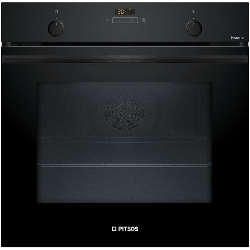 PITSOS PITSOS PH33M41B4 71 Lt Μαύρο Εντοιχιζόμενος Φούρνος Άνω Πάγκου