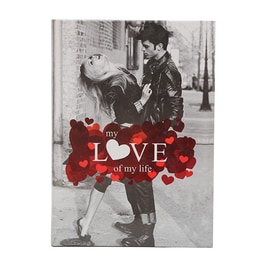 Τετράδιο Βιβλιοδετημένο My Love 17x25εκ. 100 Φύλλων