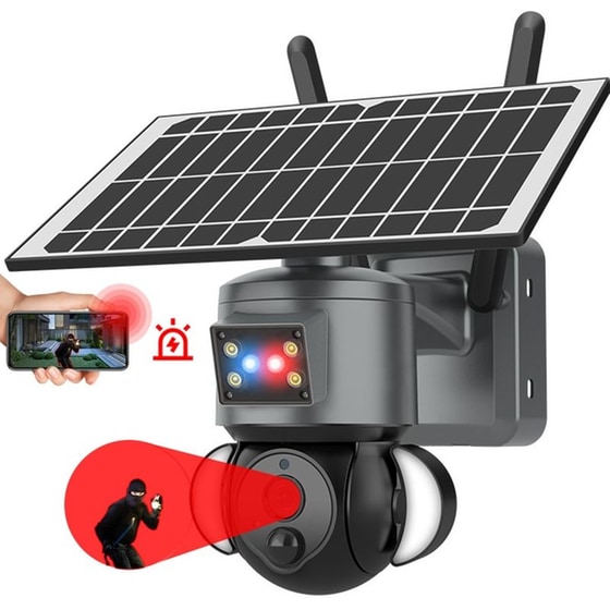 Wifi Solar Dom Camera Ultrahd 3k Jk14-s528-3mp image 3