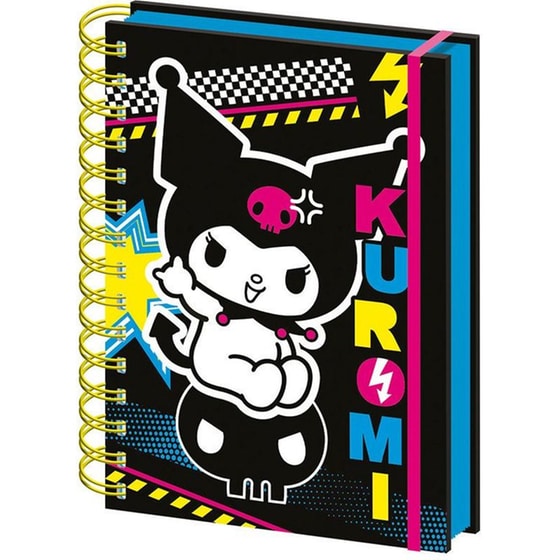 Τετράδιο Σπιράλ Blue Sky Studios A5 Punk Vibes Kuromi image 0