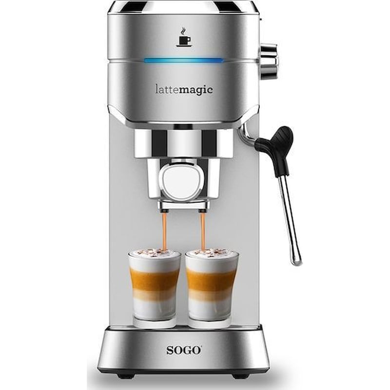 SOGO CAF-SS-7600 1450W 15bar Μηχανή Espresso