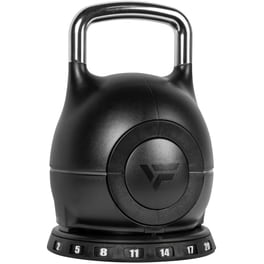 VIRTUFIT Kettlebell από Ατσάλι 20kg Μαύρο