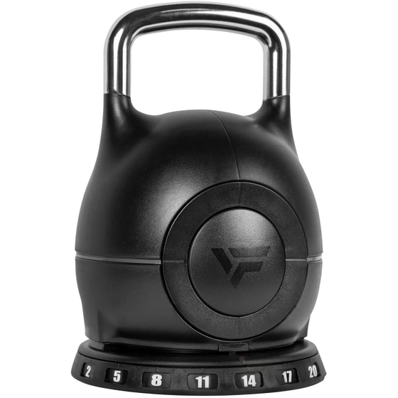VIRTUFIT Kettlebell από Ατσάλι 20kg Μαύρο image 0