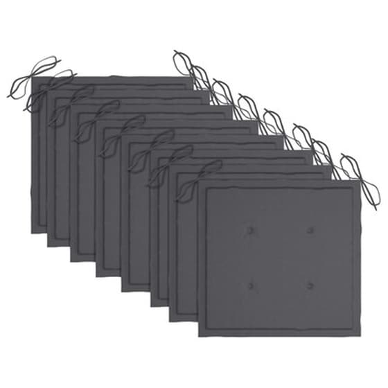 Vidaxl Καρέκλες Κήπου 8 Τεμαχίων Από Μασίφ Ξύλο Ακακίας Με Μαξιλάρια image 5