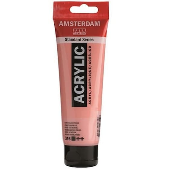 Talens Amsterdam Ακρυλικό Χρώμα 316 Venetian Rose 120ml image 0