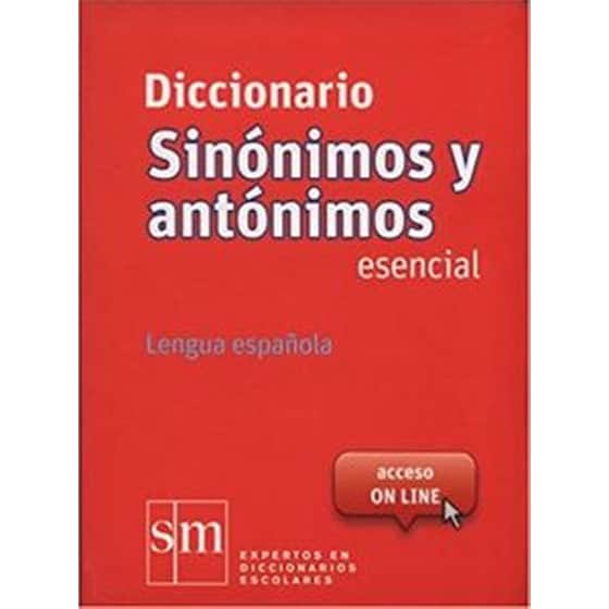 Diccionario Sinonimos y Antonimos Esencial Lengua española (Spanish Edition) image 0