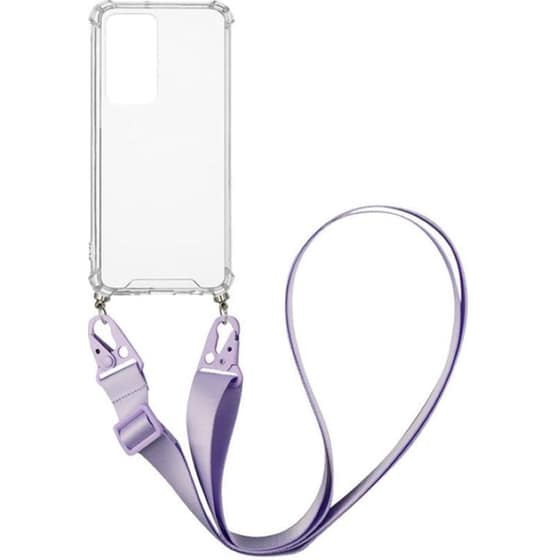 Θήκη Xiaomi Xiaomi 12 Pro 5G - Sonique Armor Clear Με Strap  - Λιλά image 0