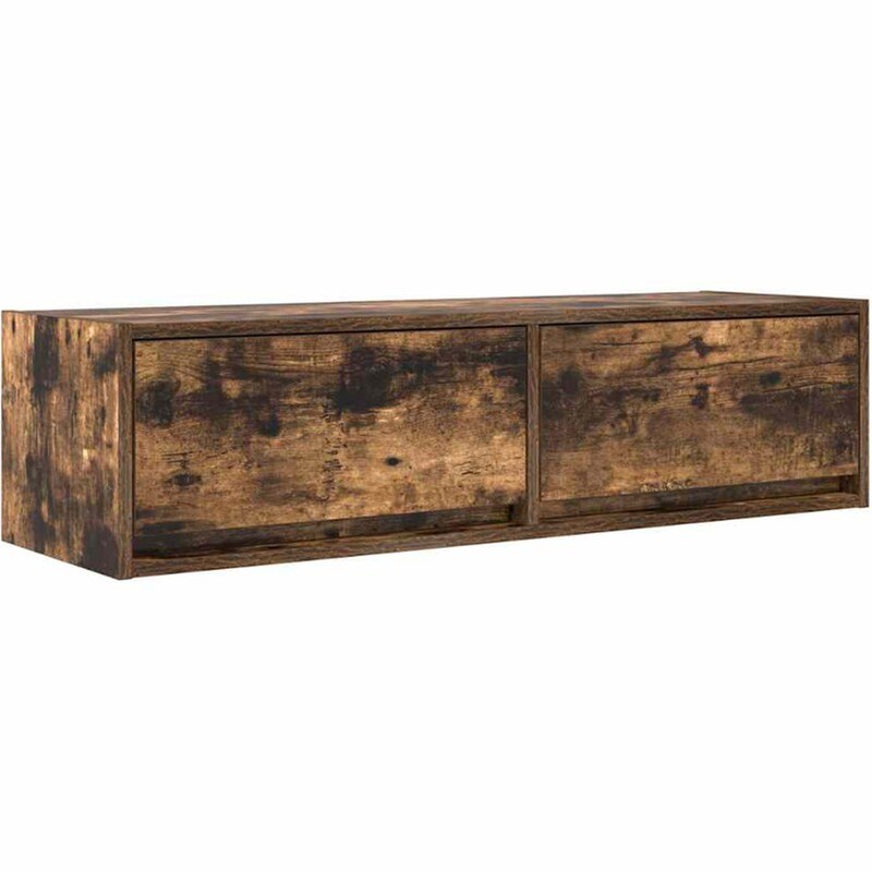 Έπιπλο Τηλεόρασης VidaXL 100 x 31 x 25,5 cm - Καπνιστή Δρυς