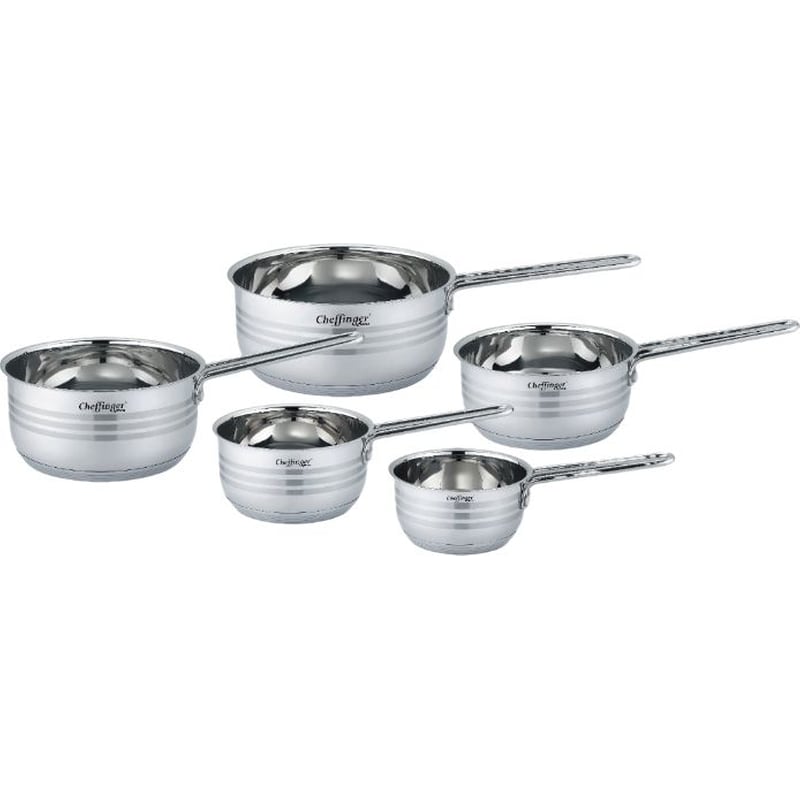 Σετ Κατσαρόλες CHEFFINGER CF-SSP05 5 τμχ Inox