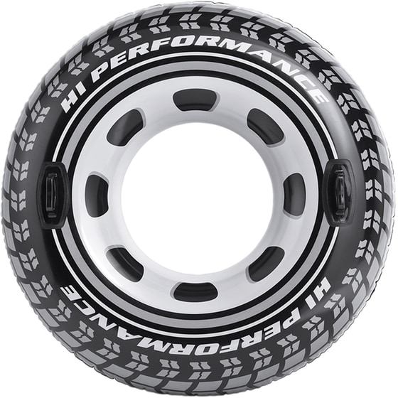 Φουσκωτό Ring Intex Ρόδα 114 cm  - Μαύρο image 0