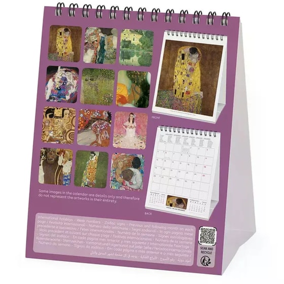 Ημερολόγιο Γραφείου Legami 2026 Gustav Klimt image 3