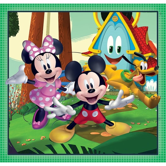 Παιδικό Παζλ Clementoni Super Color Disney Mickey And Friends (3x48 Κομμάτια) image 1