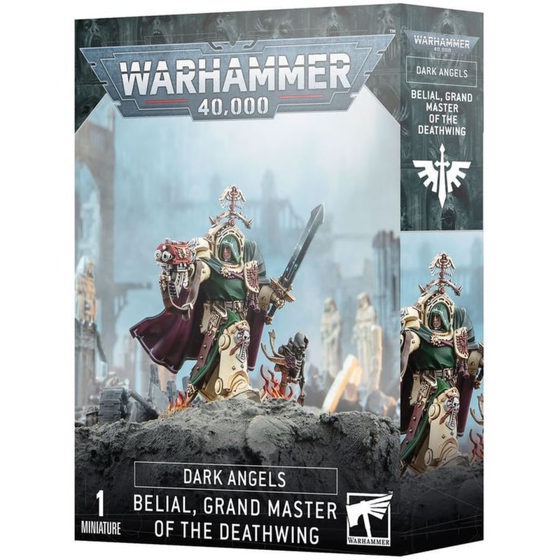 GAMES WORKSHOP Dark Angels: Belial Grand Master Of The Deathwing Warhammer 40k GAMES WORKSHOP