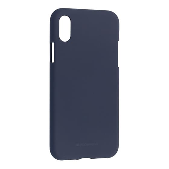 Θήκη Apple iPhone XS Max - Mercury Soft Feeling TPU Matt - Σκούρο Μπλε image 0