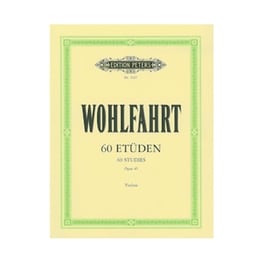 Wohlfahrt - 60 Studies, Op.45 For Violin Solo