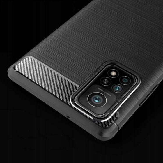 Θήκη Xiaomi Mi 10T/Mi 10T Pro - Tech-protect Carbon Armor - Black image 3