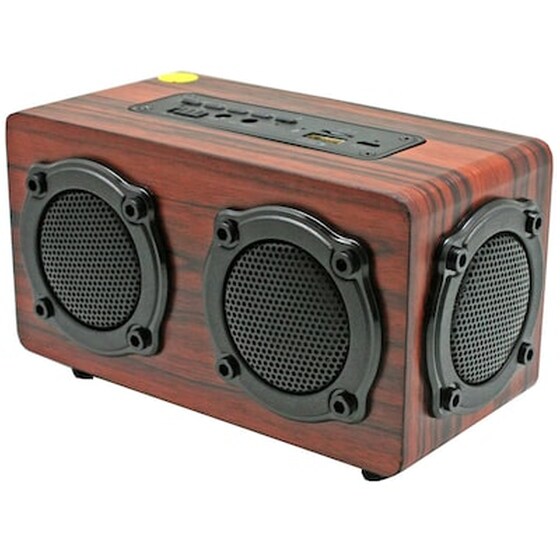 Ηχείο Bluetooth Ξυλίνο Retro S409 image 0