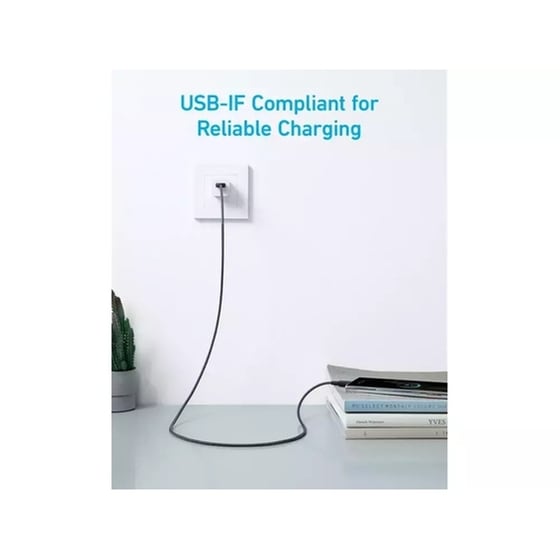Καλώδιο Anker 322 A81H6G11 USB-Α σε USB-C 15W 1.8m - Μαύρο image 3