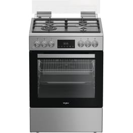 WHIRLPOOL W6G8LCSWX 72 Lt Inox Μεικτή Κουζίνα