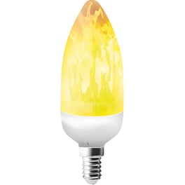 Λαμπτήρας LED Eurolamp E14 C37 3w 1500K - Θερμό Λευκό