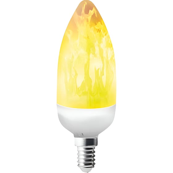 Λαμπτήρας LED Eurolamp E14 C37 3w 1500K - Θερμό Λευκό image 0