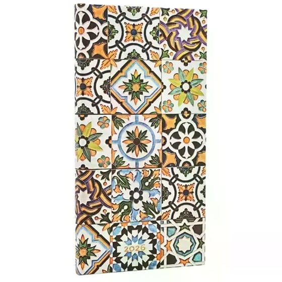 Ημερολόγιο Εβδομαδιαίο Paperblanks 2026 Slim Kara-Ori Porto image 0