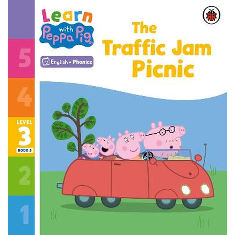 Learn with Peppa Phonics Level 3 Book 5 - The Traffic Jam Picnic (Phonics Reader)