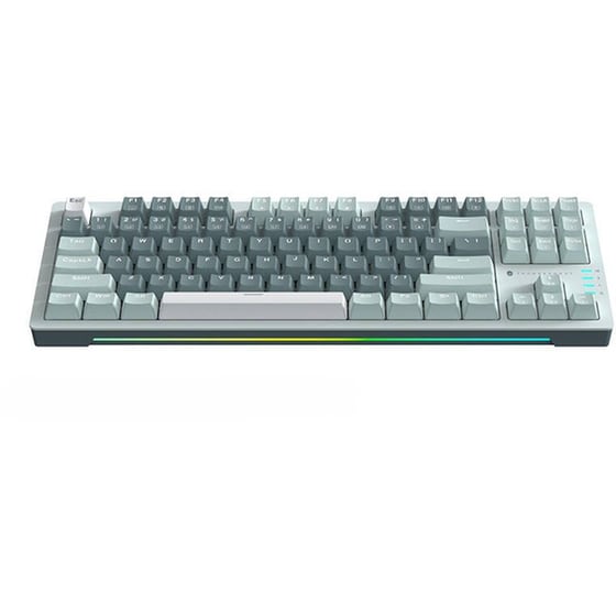 Thunderobot K87 Μηχανικό Gaming Ενσύρματο Πληκτρολόγιο RGB Πράσινο (US) image 1
