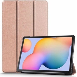 Θήκη Tablet Samsung Galaxy Tab S6 Lite - Oem Trifold Flip Cover - Rose Gold