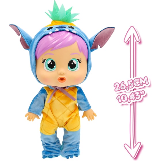 Cry Babies Κλαψουλίνια Αγαπουλίνια Loving Care Διαδραστική Κούκλα Disney Κλαίει με Αληθινά Δάκρυα 1 Τμχ - Τυχαία Επιλογή Σχεδίου image 7