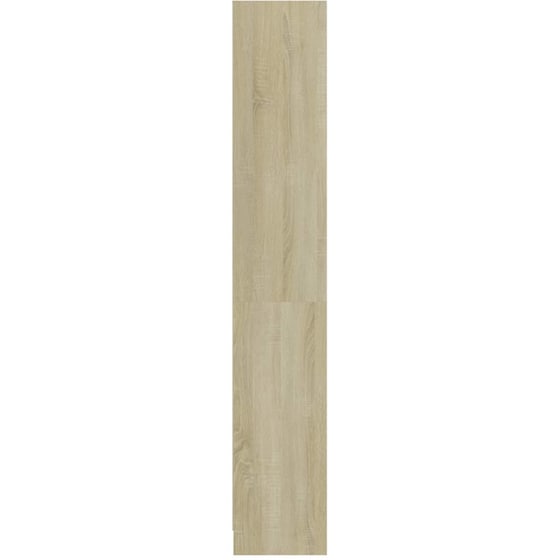 Βιβλιοθήκη VidaXL από Μοριοσανίδα 80x24x142 cm - Μπεζ image 3