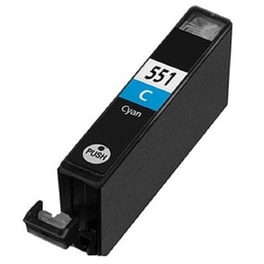 Συμβατό Canon Cli-551XL Κυανό Μελάνι Εκτυπωτή 6444b001