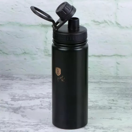 Μπουκάλι Θερμός Berlinger Haus Collection Ανοξείδωτο Black Rose 540ml image 1