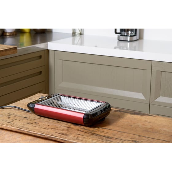 SOLAC STILO RED TC5302 2 Θέσεων 650W Κόκκινο Φρυγανιέρα image 4