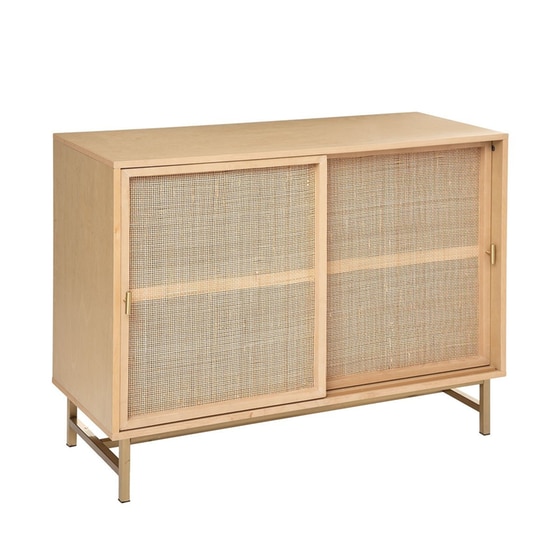 Μπουφές Spitishop 100x40x78.5 cm - Μπέζ image 0