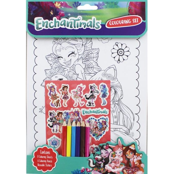 Enchantimals Colouring Set | Public βιβλία