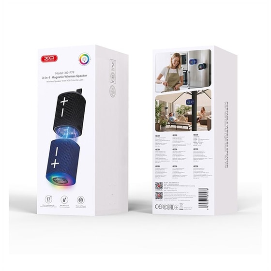 Φορητό Ηχείο XO F79 10W - Black/Blue image 6