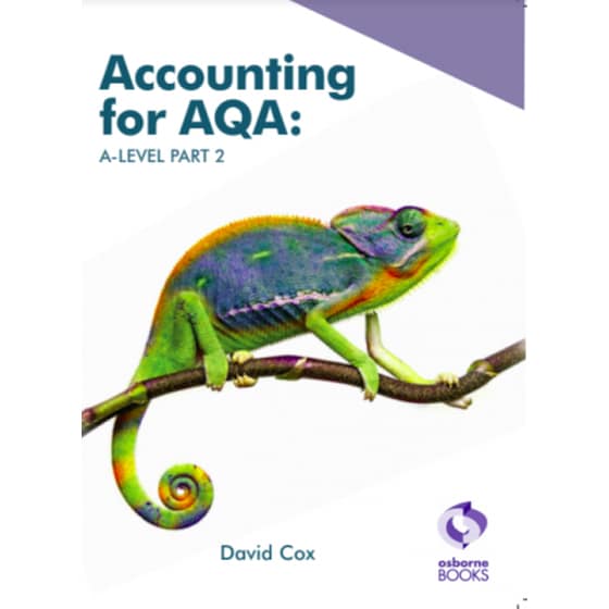 Accounting for AQA A-level Part 2 - Text image 0