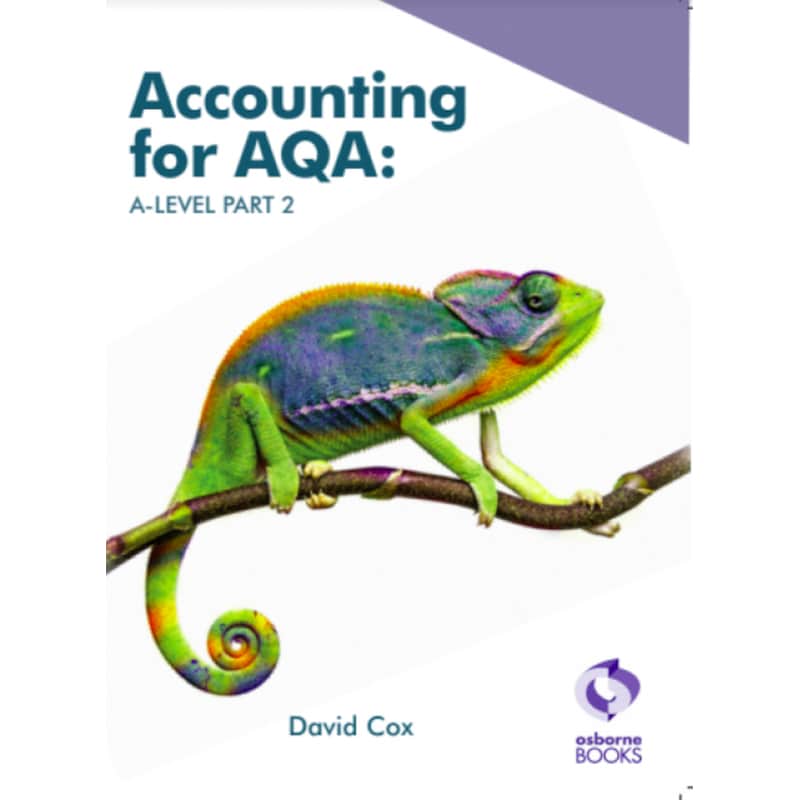 Accounting for AQA A-level Part 2 - Text