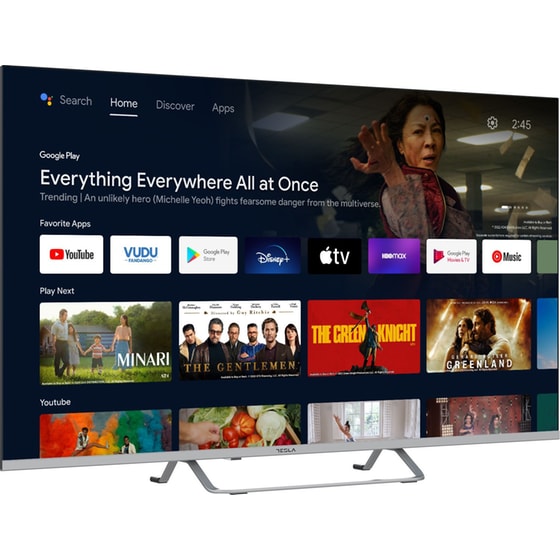 Tesla LED 55" 4K Android Τηλεόραση 55E635SUS image 2