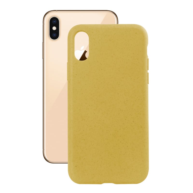 KSIX Θήκη Apple iPhone XS - Ksix Eco-friendly - Yellow