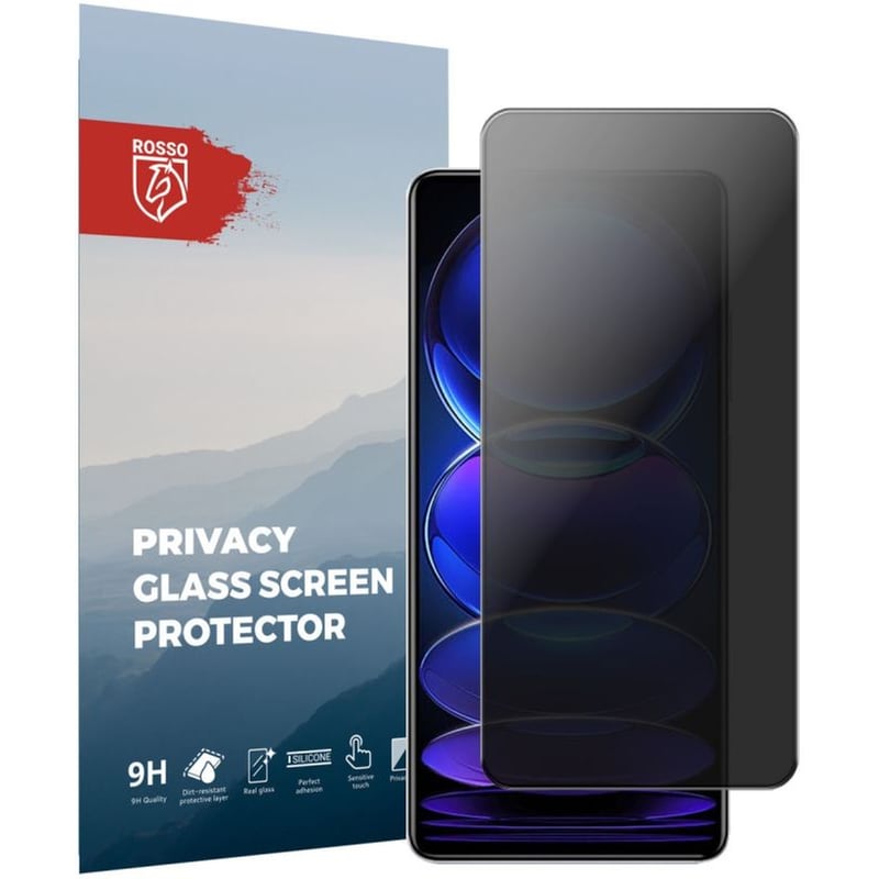 Προστατευτικό οθόνης Xiaomi Redmi Note 12 Pro Plus – Rosso Tempered Glass Privacy Anti-Scratch 9h