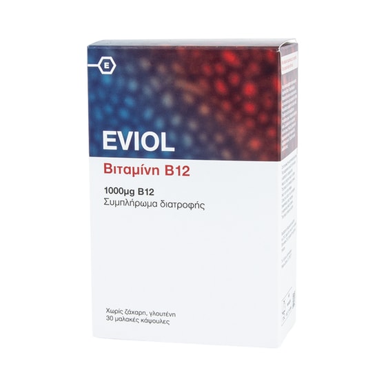 Eviol Vitamin B12 1000μg - 30 κάψουλες image 0